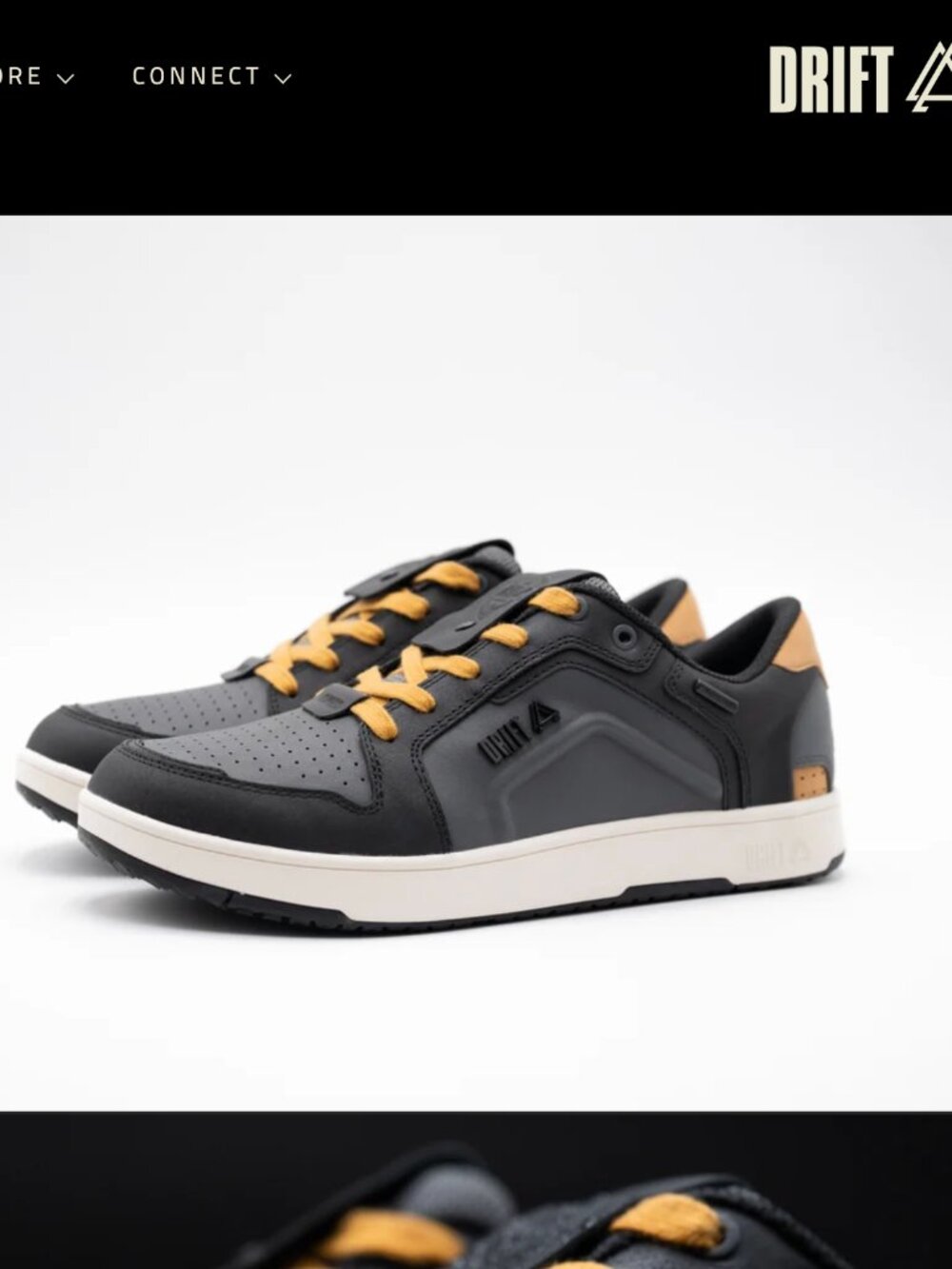 DRIFT ARC Men’s 10 Charcoal Waterproof Leather SPD Cycling MTB Shoes